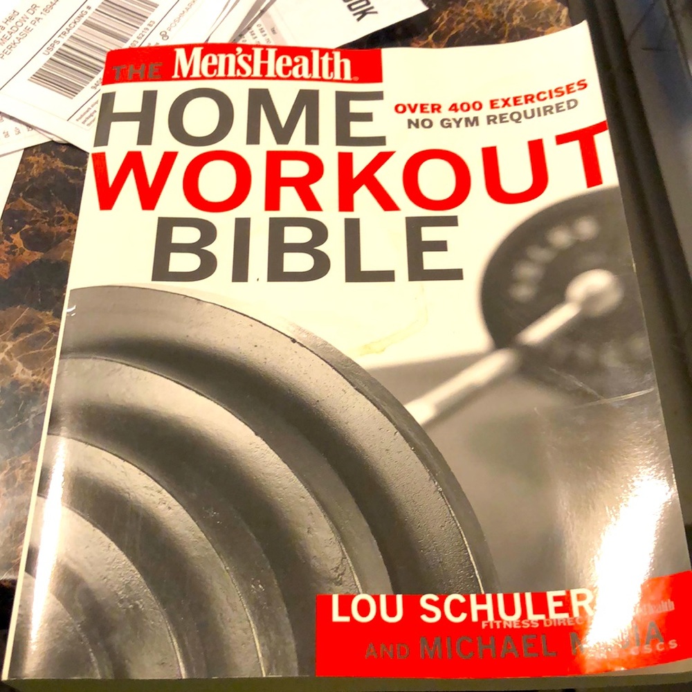 The Men's Health Home Workout Bible over 400 Exercises and no Gym required